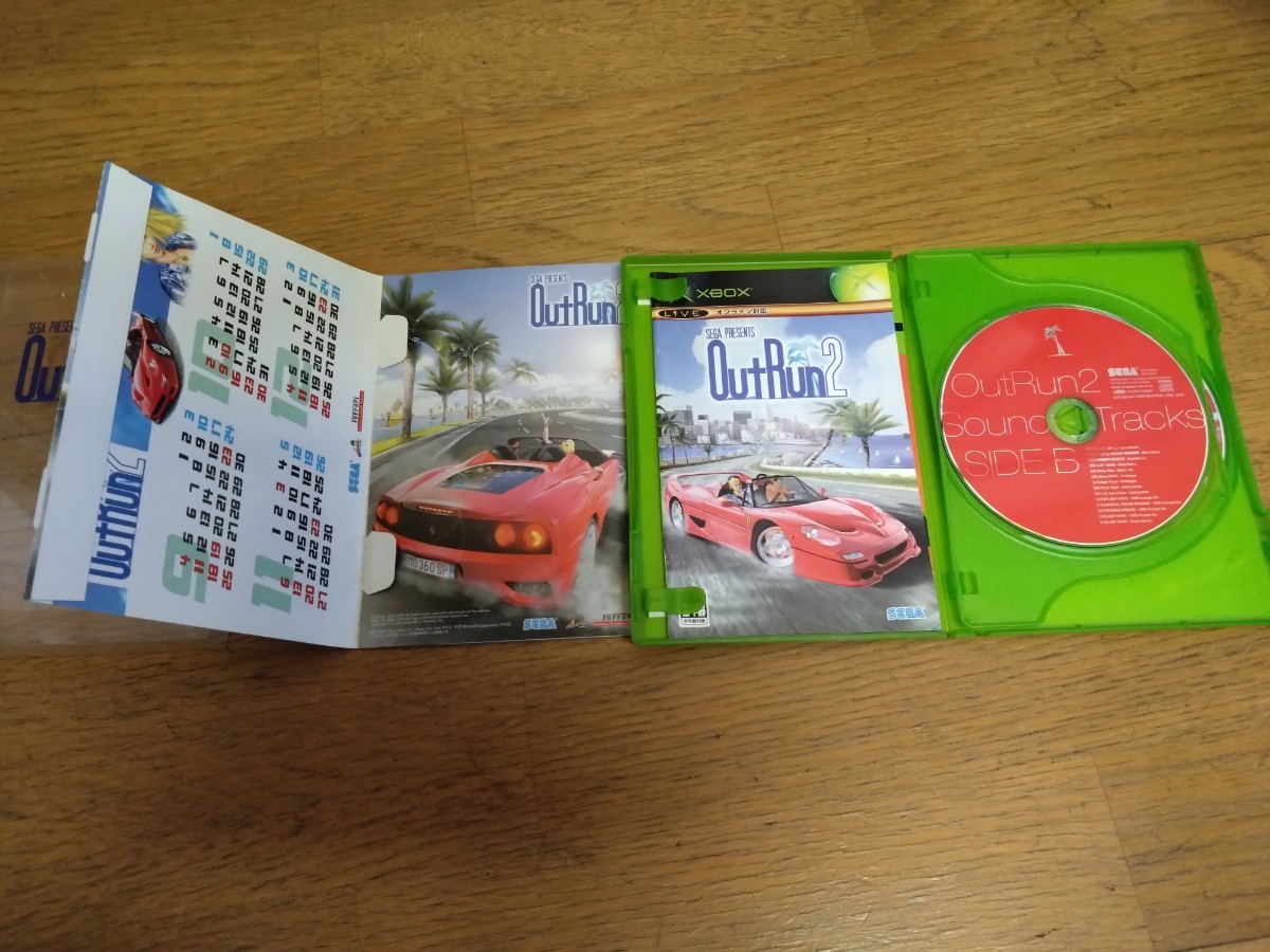 XBOX OutRun 2 アウトラン2 First Limited Edition SEGA セガ 箱説音楽 CD 付き