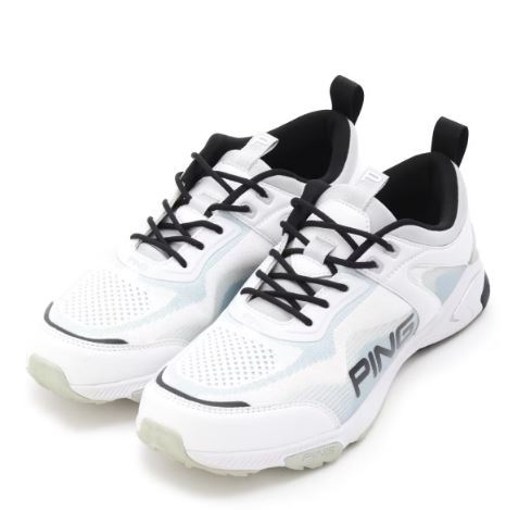 {2023 year spring summer } pin golf shoes entry model ji- control one 621-3192103(031) white × black /26.5cm