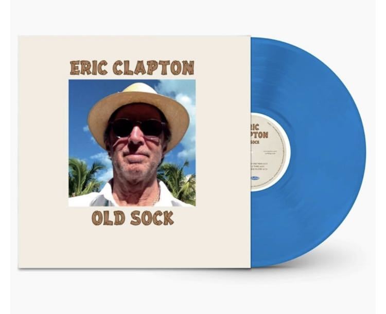 レア未開封限定ブルーカラーレコード豪華2枚組見開きジャケ ERIC CLAPTON OLD SOCK BLUE vinyl 2LP 0197188248802 エリッククラプトン_画像1