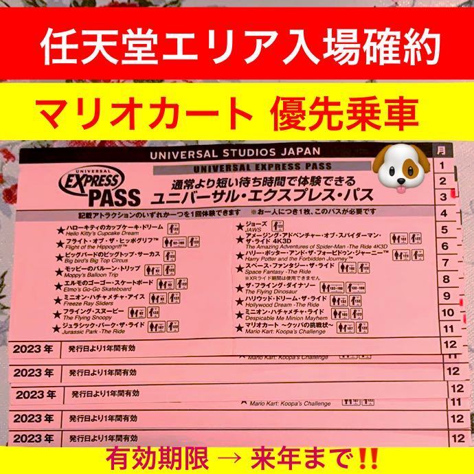 USJ ニンテンドーワールド 入場確約 マリオカート 優先入場整理券