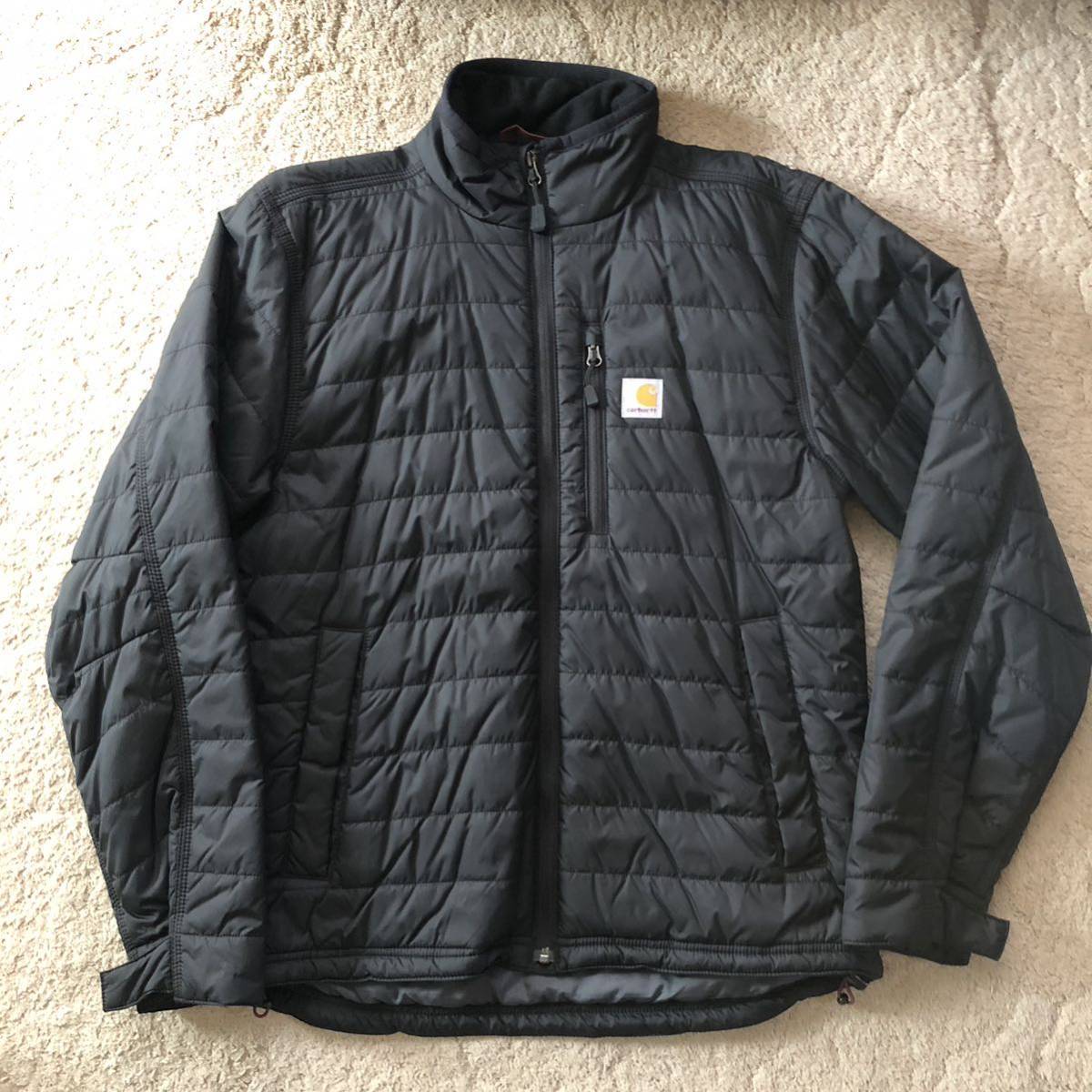 carhartt カーハート ナイロンジャケット メンズ 2XL 黒色 ブラック 