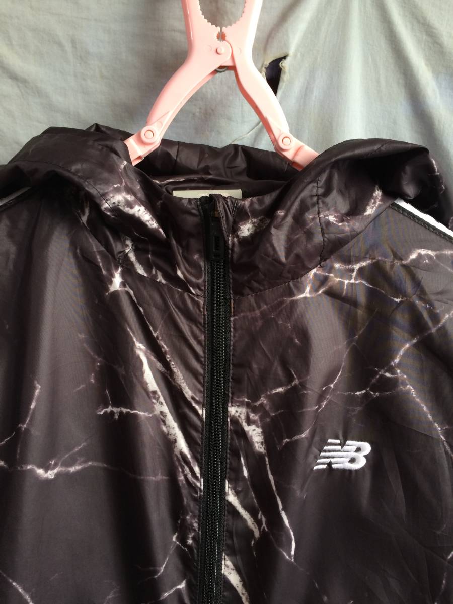 NB New balance спортивная куртка 160cm обратная сторона ворсистый полиэстер 100% анонимность рассылка ( труба 0082)