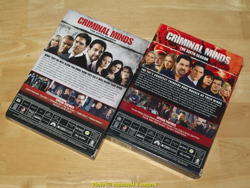 CRIMINAL MINDS SEASON5、SEASON6 (リージョンコード1)　(ジャンクとして出品します。一般的なDVDデッキで再生できません)_画像2