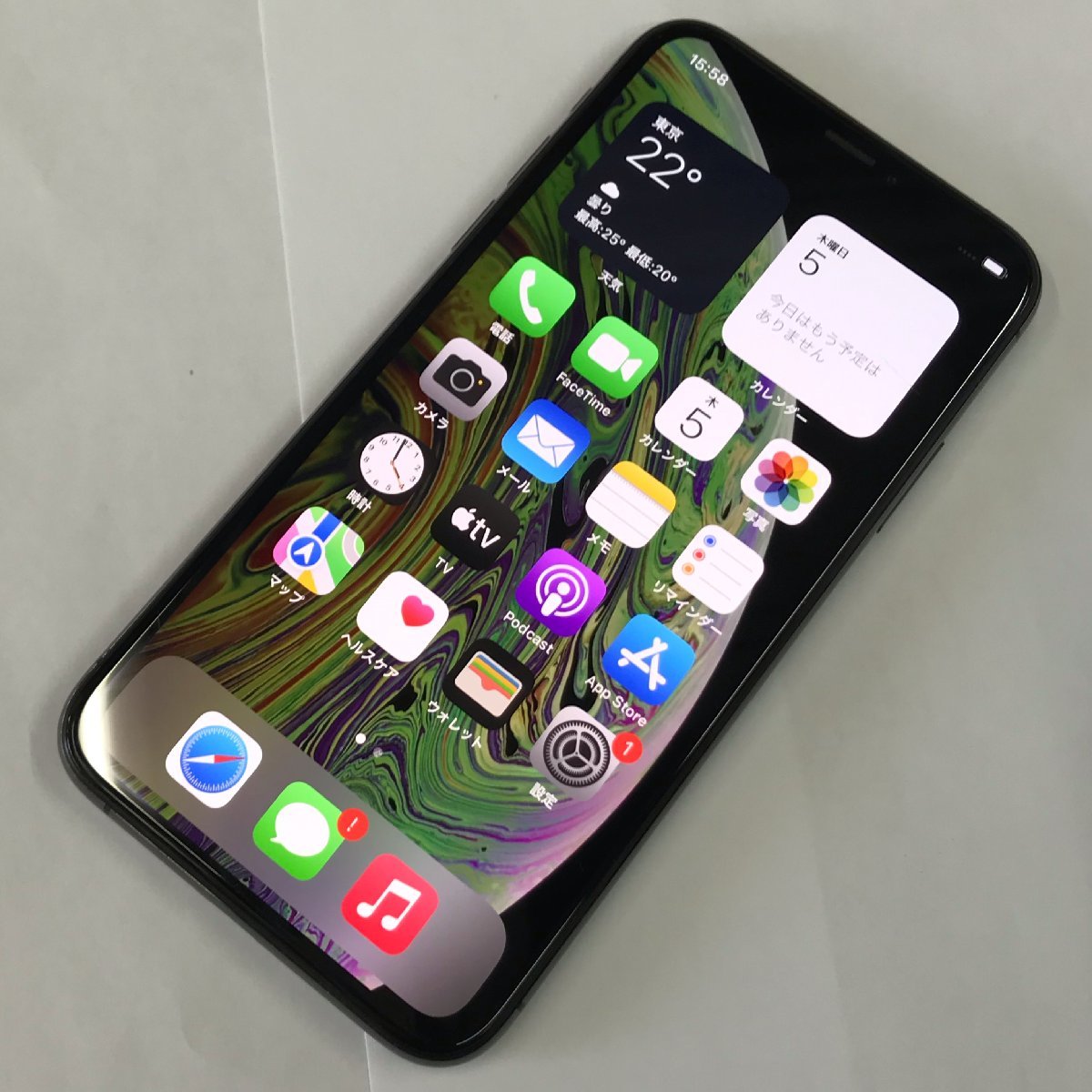 通販 人気】 256GB iPhoneXS docomo 【送料無料/中古(黒点)】SIMフリー