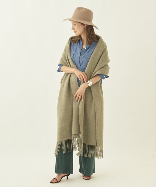 新品タグ付きplageプラージュfine cotton chambrayシャツ¥20,900の画像2