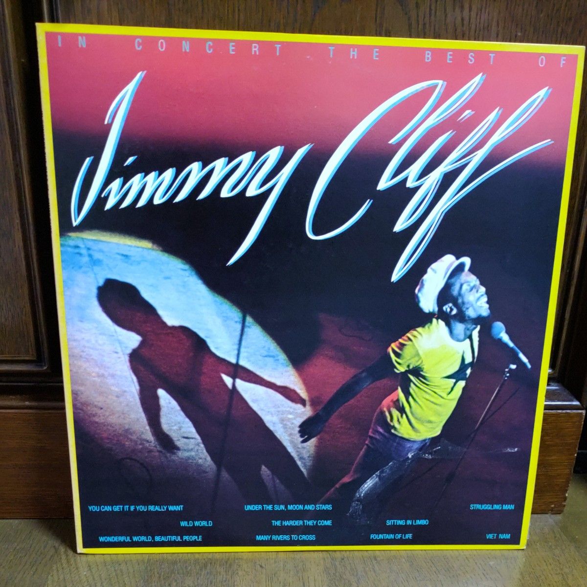 ★ジミー クリフJimmy Cliff★IN CONCERT THE BEST OF Jimmy Cliff★LP盤★中古品