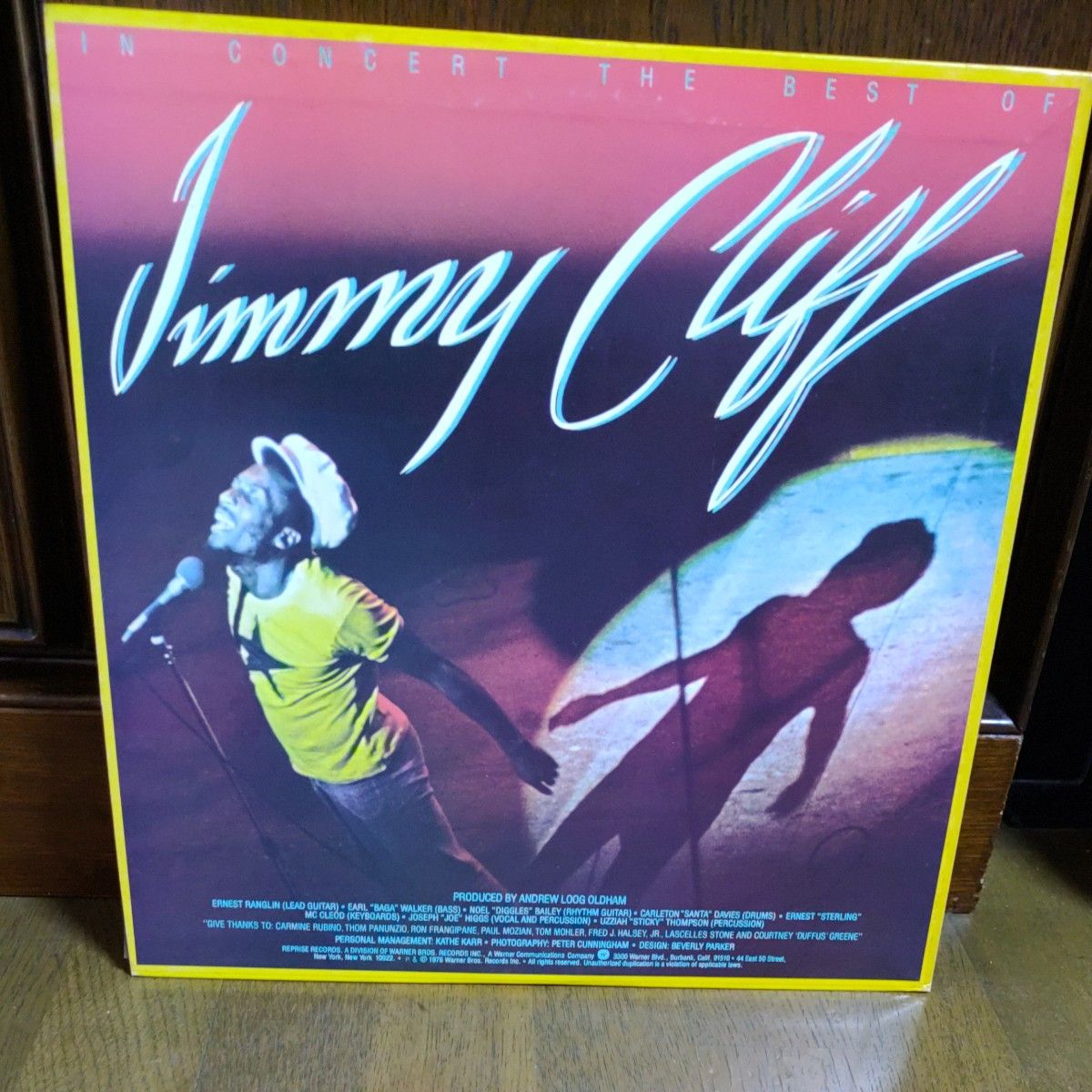 ★ジミー クリフJimmy Cliff★IN CONCERT THE BEST OF Jimmy Cliff★LP盤★中古品