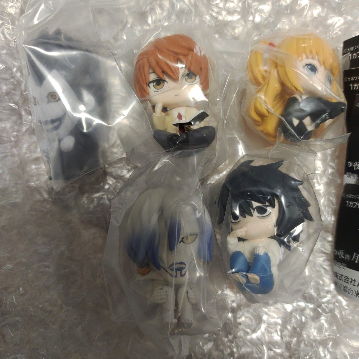 デスノートまちぼうけ ミニフィギュア DEATH NOTE ① L②夜神月 デスノートまちぼうけ ミニフィギュア DEATH NOTE ① L②夜神月