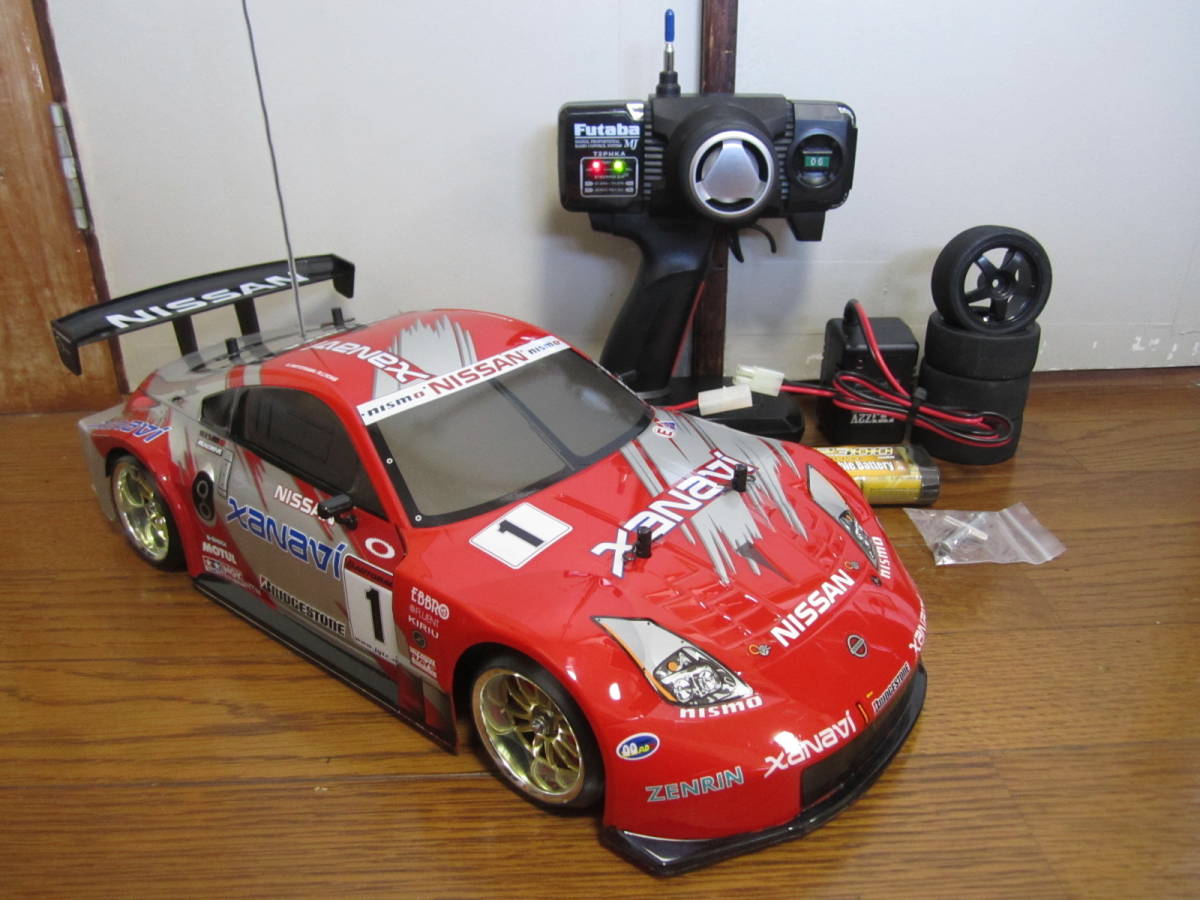 すぐ遊べる全部セット 1/10 RC ザナヴィ ニスモ Z ワイド TT-01 すぐ遊べる全部セット 1/10 RC ザナヴィ ニスモ Z ワイド TT-01
