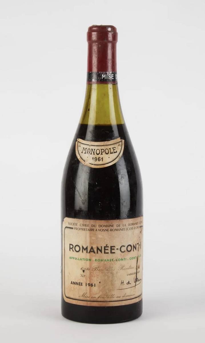 Domaine de la Romanee-Conti Romane-Conti 1961 / ドメーヌ ド ラ ロマネ コンティ ロマネ コンティ 1961_画像1