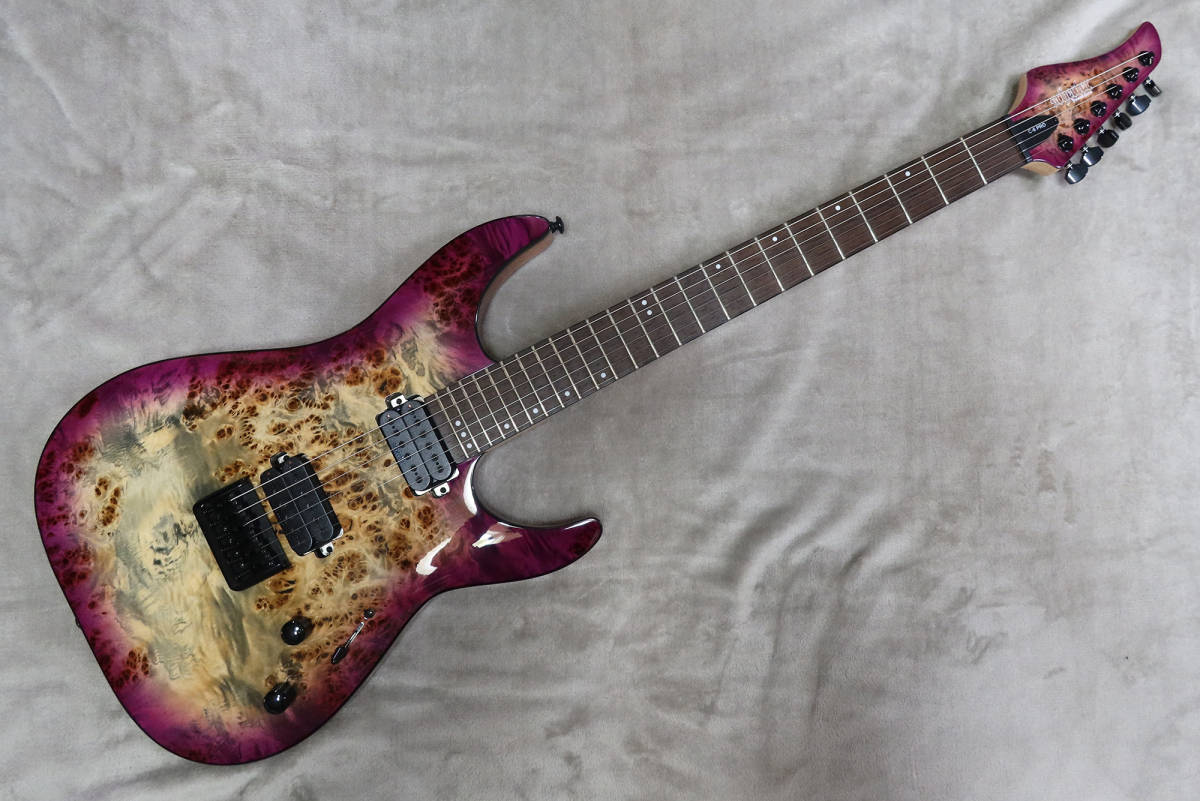 SCHECTER C-6 PRO Aurora Burst 2022年製 使用少ない