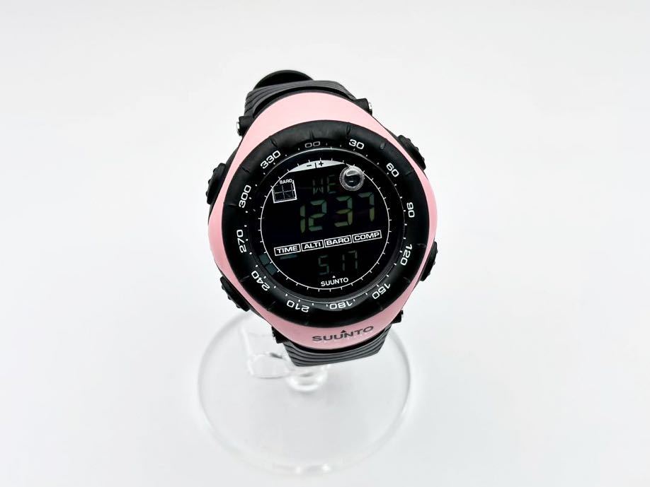 5-17 未使用 廃盤 訳あり SUUNTO スント VECTOR ベクター ヴェクター ブラック ピンク 希少 カラー_画像1