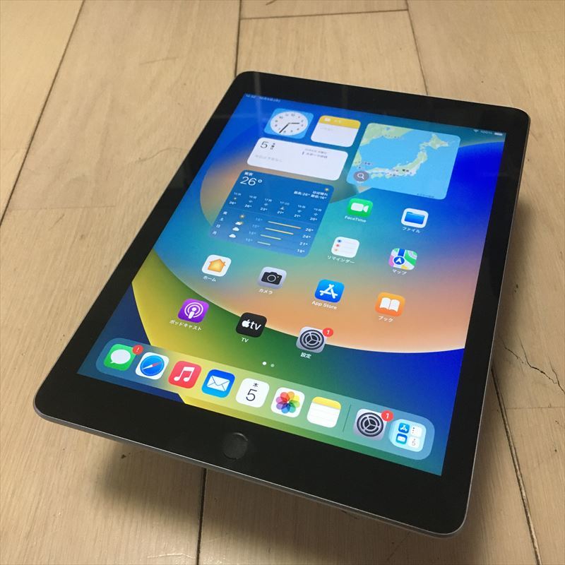 超歓迎された 9.7インチ スペースグレイ 32GB WiFi 第6世代 iPad Apple