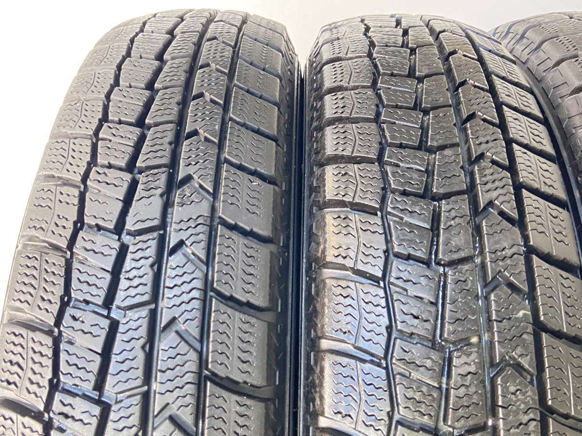 中古タイヤ スタッドレスタイヤ 4本セット 145/80R13 ダンロップ ウィンターマックス WM02_画像4