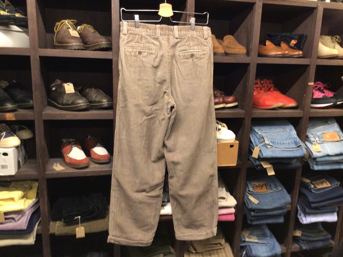 OLD GAP 2 TUCK CORDUROY PANTS SIZE 30 ギャップ ツータック コーデュロイ パンツ 細畝_画像2