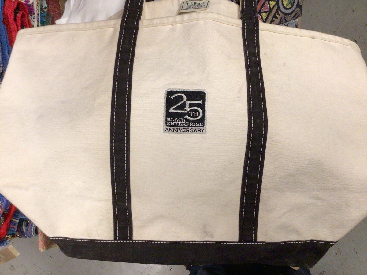 80’S L.L.BEAN TOTE BAG エルエル ビーン トート バッグ アウトドア ビンテージ ブラック エンタープライズ マガジン_画像7