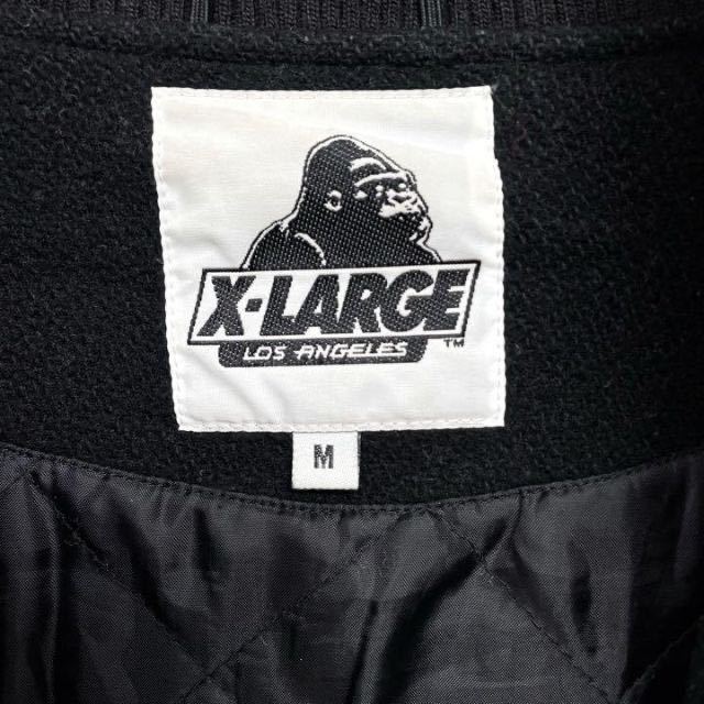 入手困難】X-LARGE バスケットボール 刺繍ロゴ 本革 スタジャン 入手困難】X-LARGE バスケットボール 刺繍ロゴ 本革 スタジャン