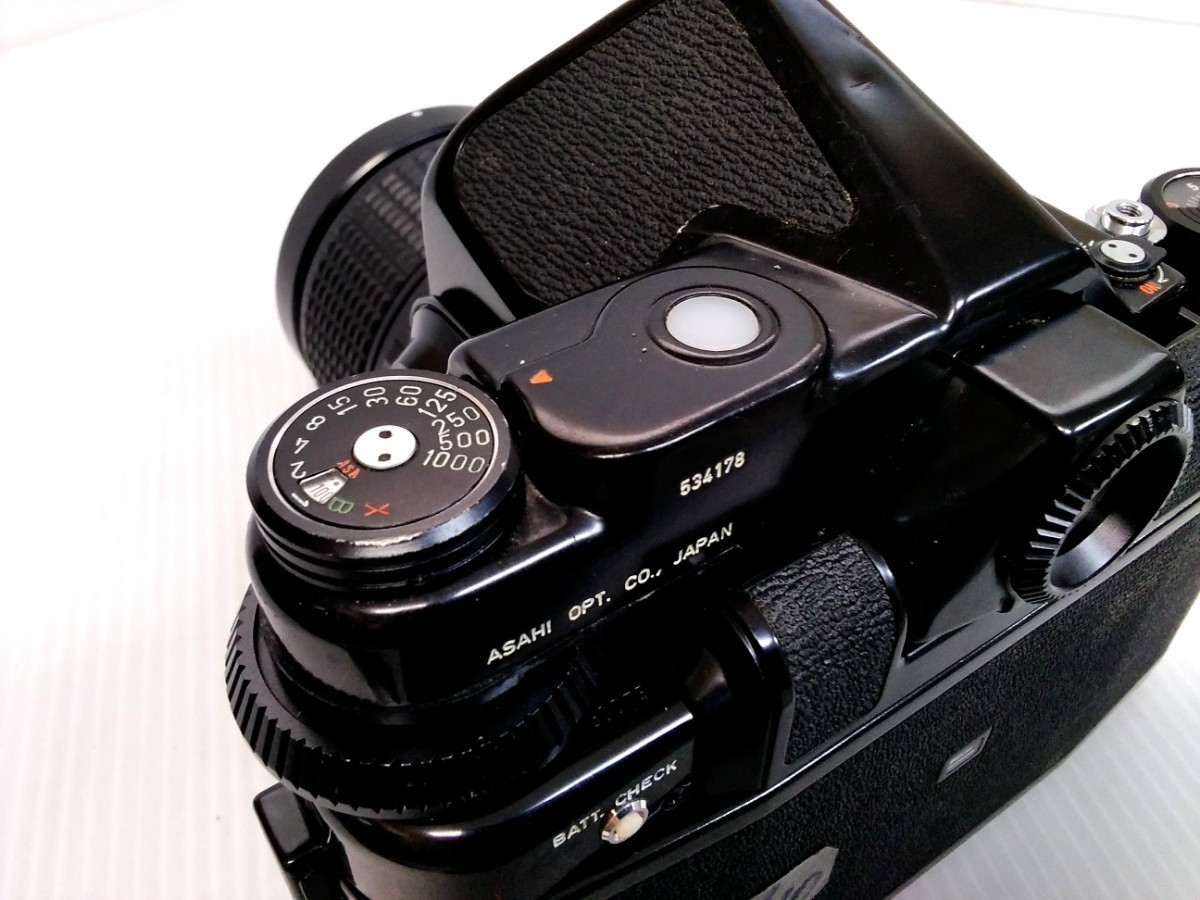 k392 PENTAX 6×7 中判カメラ ペンタックス フィルムカメラ レンズ-