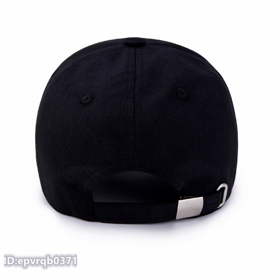野球帽 ２点セット 新品 キャスケット メンズ 帽子 刺 ゴルフキャップ 英文字 フリーサイズ 調節可能 黒/白_画像6