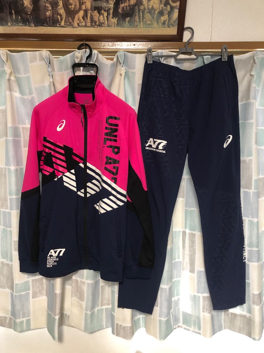 asics アシックス A77 ジャージ上下セット 上L下M|Yahoo!フリマ asics アシックス A77 ジャージ上下セット 上L下M|Yahoo!フリマ