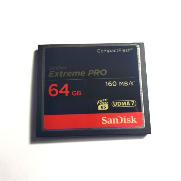 割引 64GB CFカード SanDisk 動作確認済 ハイパフォーマンス仕様 Pro