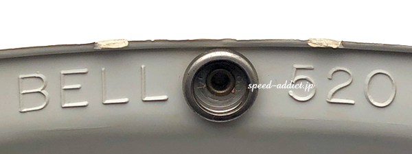 VINTAGE BELL 520 VISOR WHITE/白ビンテージベル520バイザー500-tx500txr-trtsuper magnumスーパーマグナムベルスター120star12070sシェル