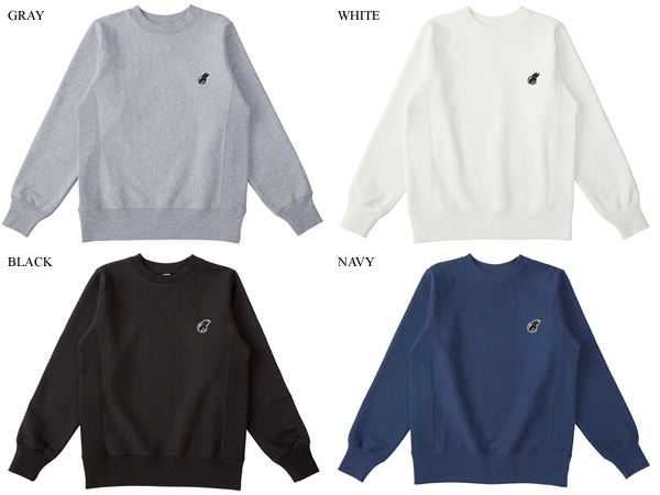 Champion Reverse Weave TYPE CHECKER RABBIT SWEAT NAVY L/チャンピオンリバースウィーブスウェットアメカジバイカーワッペン刺繍シンプル_画像2