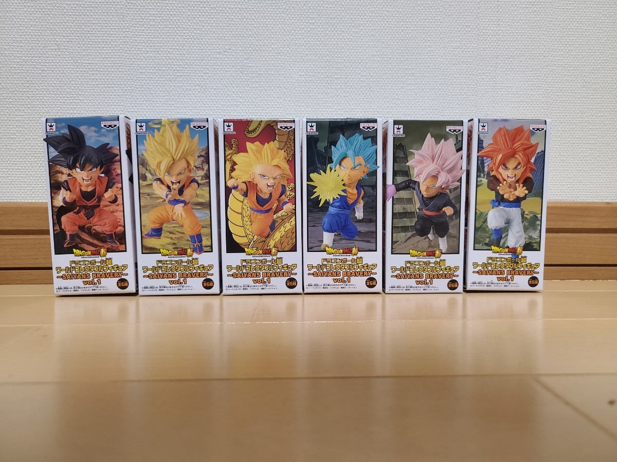 当季大流行 021/ワールド コレクタブル 未開封6個セット vol.1 BRAVERY SAIYANS 超 ドラゴンボール 孫悟空 サイヤ人 ベジット ゴジータ フィギュア その他 当季大流行 021/ワールド コレクタブル 未開封6個セット vol.1 BRAVERY SAIYANS 超 ドラゴンボール 孫悟空 サイヤ人 ベジット ゴジータ フィギュア その他