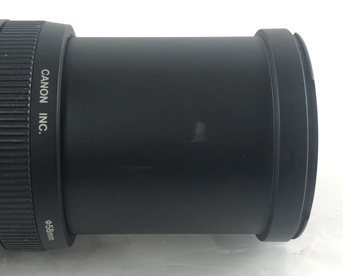 【SM509】Canon キャノン カメラレンズ CANON ZOOM LENS EF 75-300㎜ 1:4-5.6 Ⅲ USM CANON INC. φ58㎜ レンズ_画像8