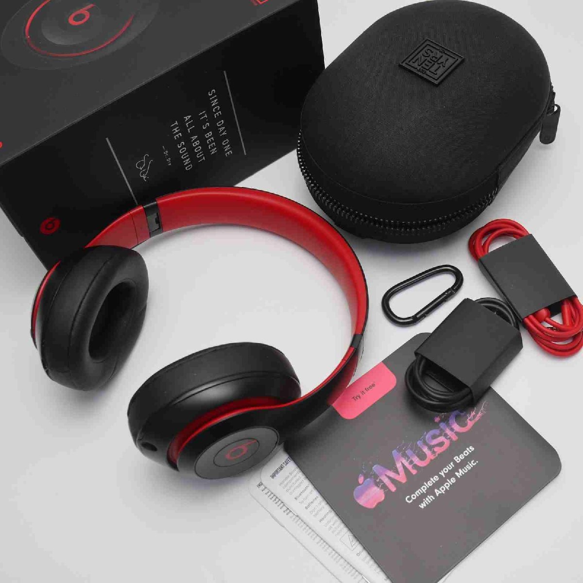 美品】beats studio3 wireless ヘッドホン ブラック-