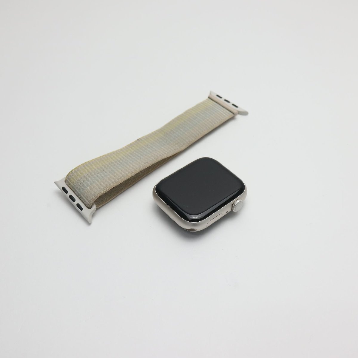 新品同様 Apple Watch Series8 45mm GPS スターライト スマホ 中古あすつく 土日祝発送 即日発送