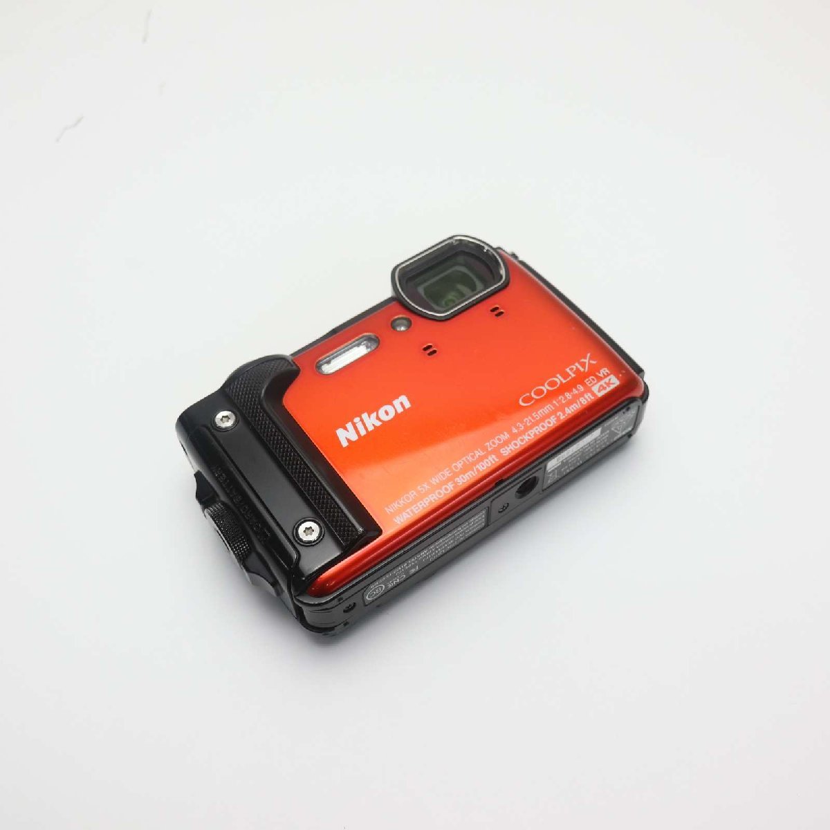 良品中古 COOLPIX W300 オレンジ 中古 Nikon あすつく 土日祝発送OK