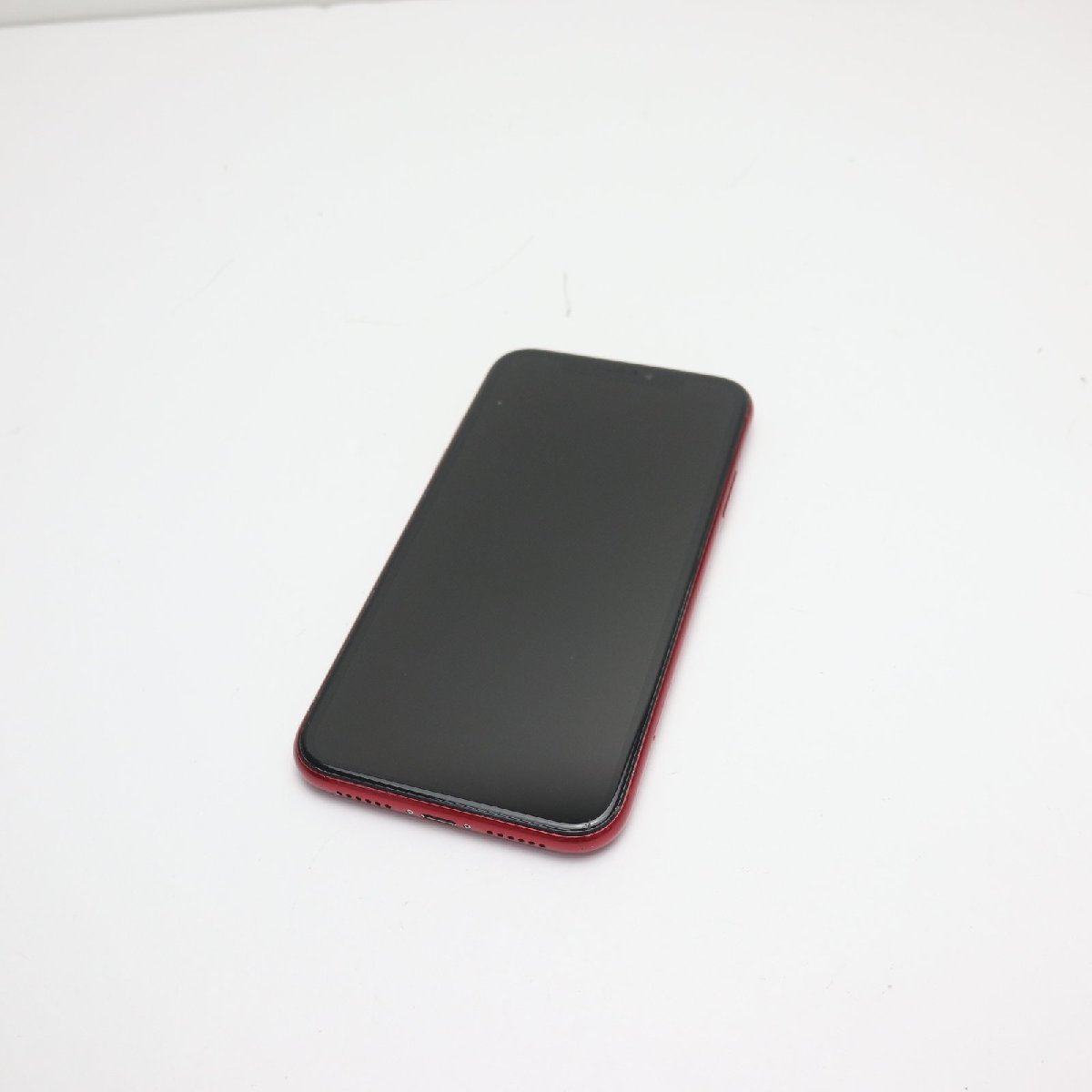 新素材新作 白ロム スマホ RED レッド 128GB iPhoneXR SIMフリー 美品