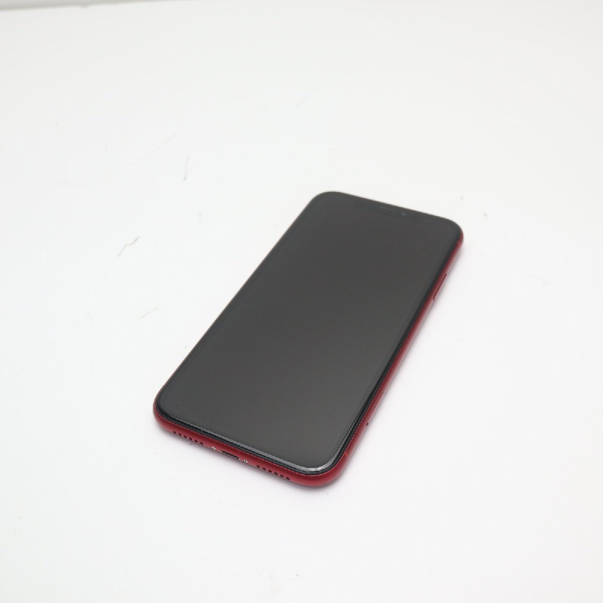 美品 SIMフリー iPhoneXR 128GB レッド RED スマホ 白ロム 即日発送