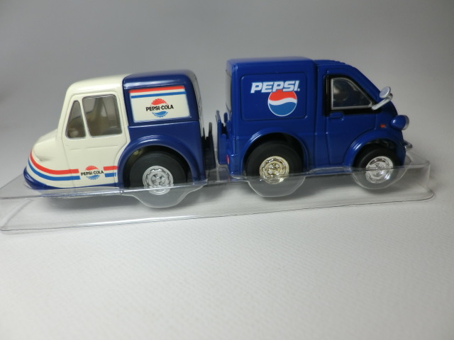 ダイハツミゼットＭＰ５・ミゼットⅡ PEPSI・COLA(ペプシコーラ) 六健 タカラトミーチョロＱ　新品ミニカー_画像2