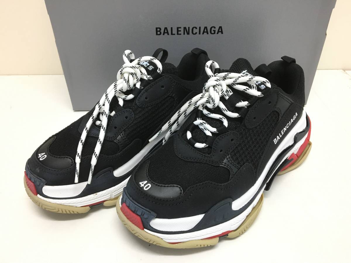 BALENCIAGA バレンシアガ TRIPLE S トリプルS スニーカー 40 26.5cm