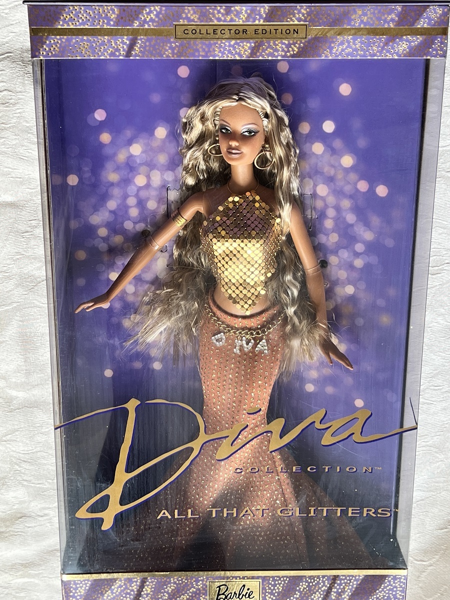 【未開封】バービーディーバコレクション/Ｂａｒｂｉｅ Diva Collection All That Glitters　Collector　2002年_画像8