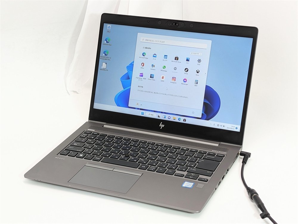 国産品 ZBook HP ノートパソコン 中古美品 14型 超高速SSD512 1円