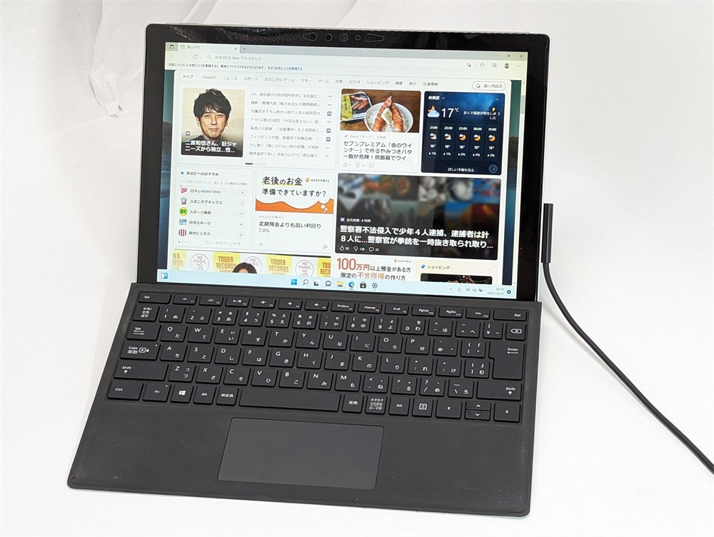 マイクロソフト Surface Pro 5 1796 キーボード 良品-