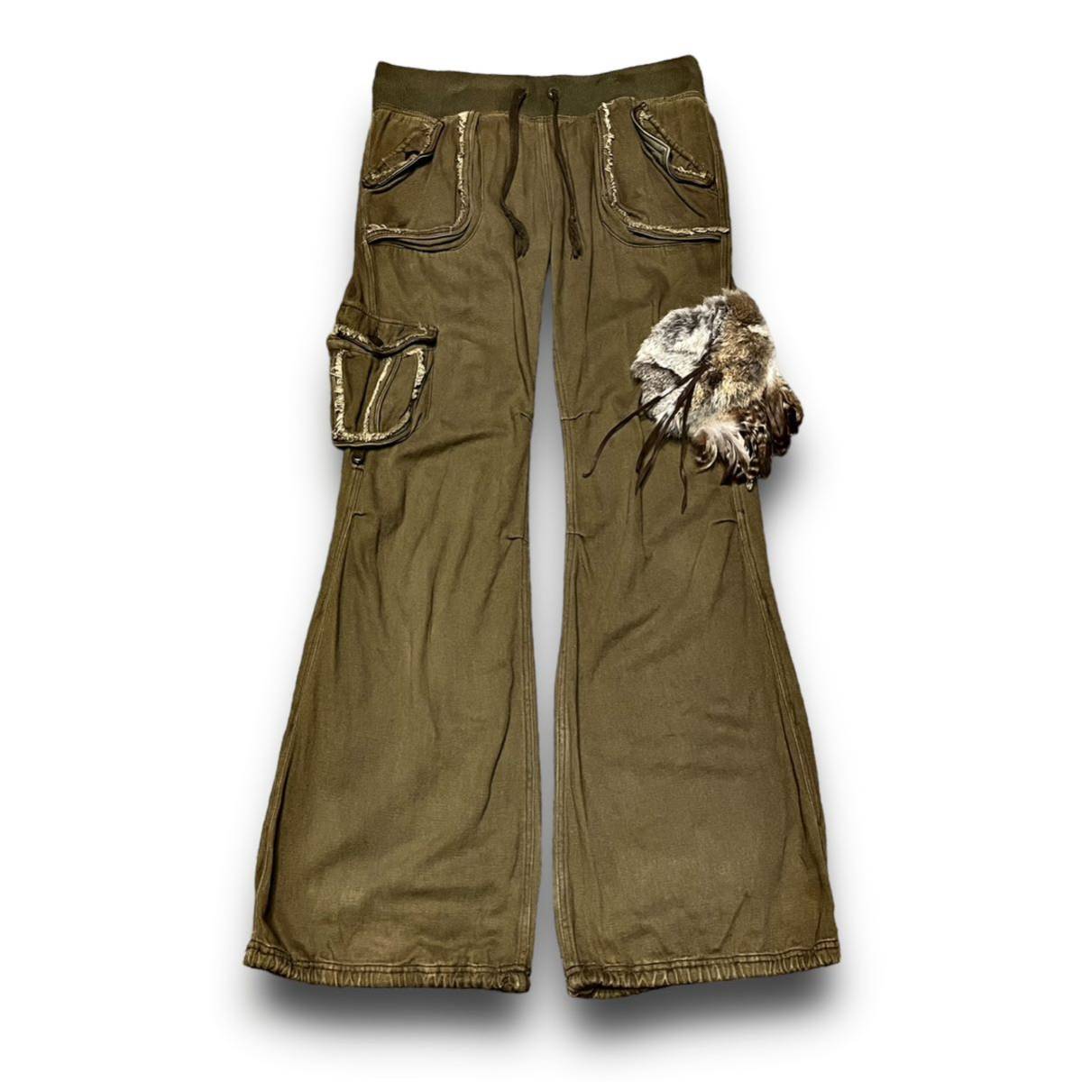 適切な価格 Pants Cargo Fur Parachute Archive G.O.A 00s ゴア grunge