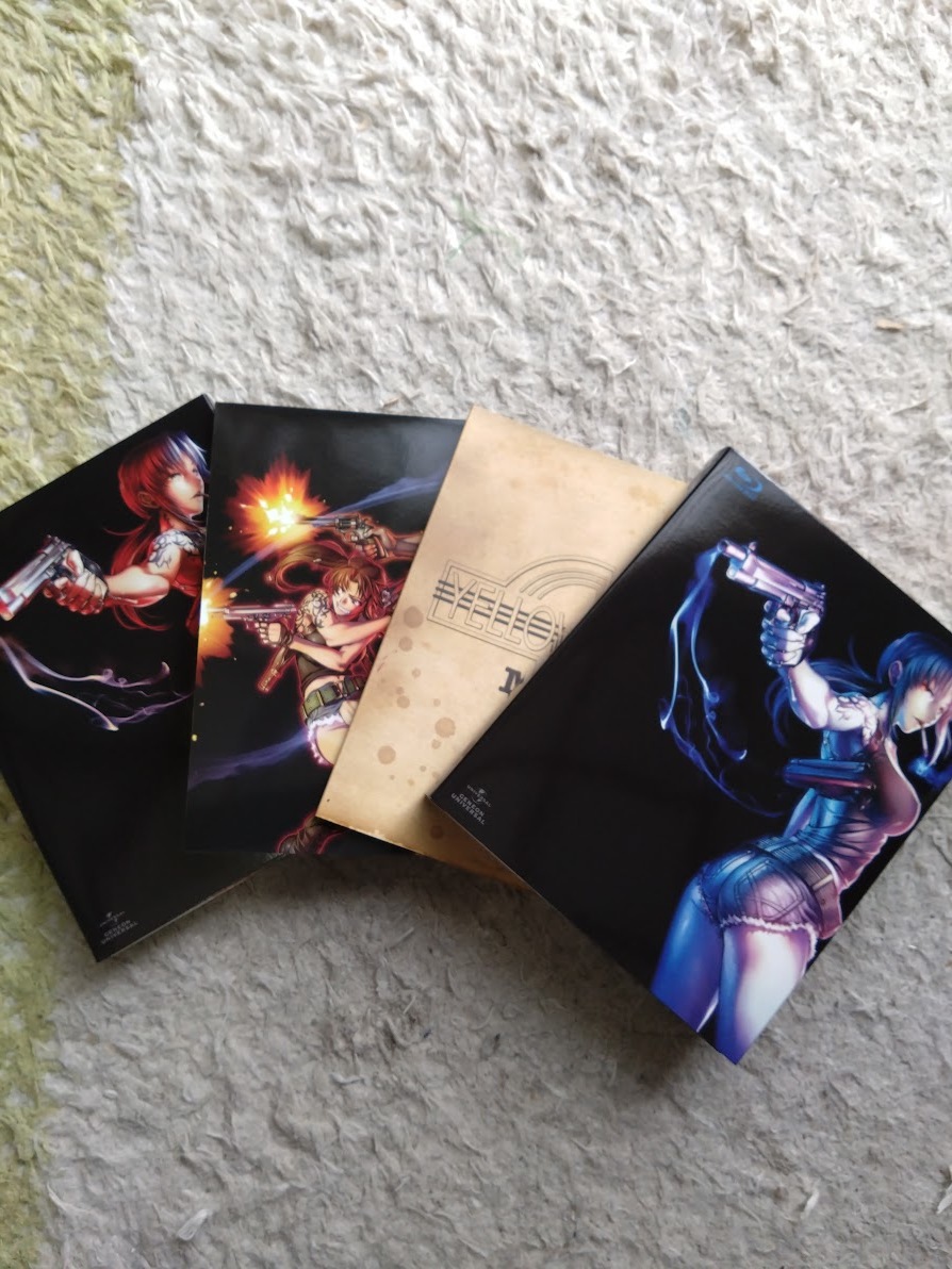 魅力的な価格 BLACK LAGOON (初回限定版 ６枚組) BOX Blu-ray 日本