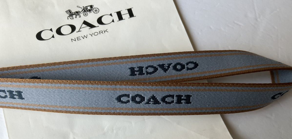 【送料無料】新品◆コーチ COACH◆CH693 ネックストラップ IDケース パスケース ランヤード カード入れ グレー2