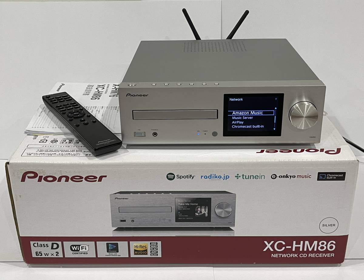 パイオニア ネットワークCDレシーバー XC-HM86(S)-