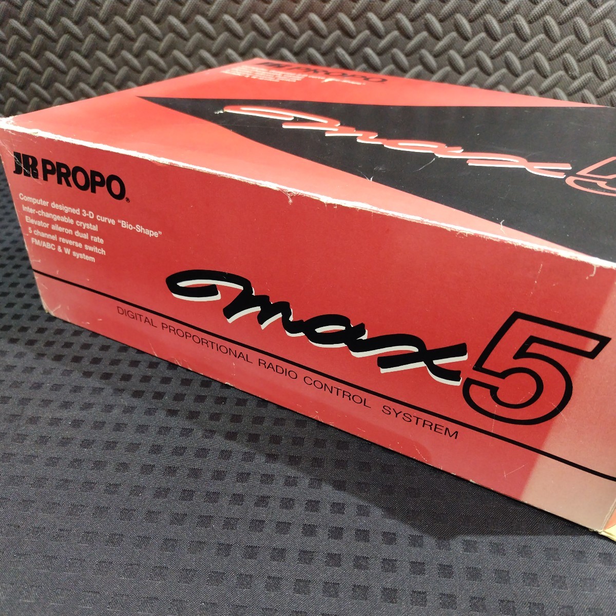 JR PROPO MAX5 5CH プロポ B5C-4SHMG トランスミッター本体_画像9