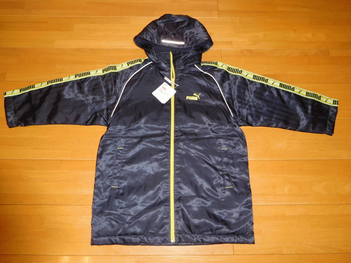  new goods unused PUMA* reverse side f lease! coat *130 navy blue including in a package possible 