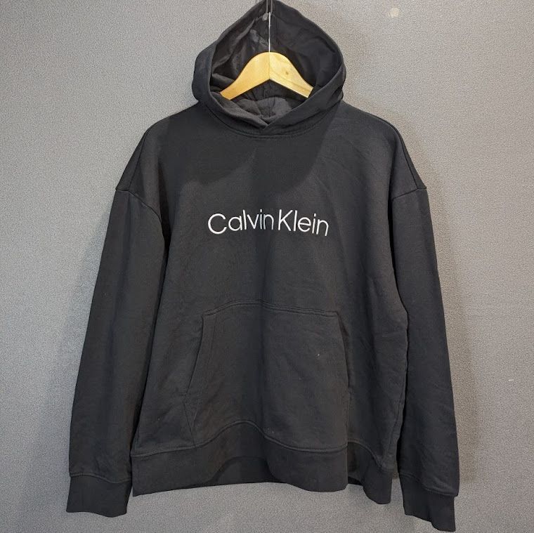 カルバンクライン Calvin Klein スタンダード ロゴパーカー プル