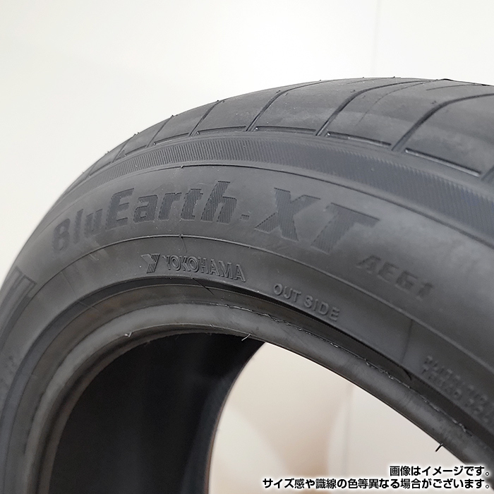 【2023年製】 YOKOHAMA 235/55R18 100V BluEarth-XT AE61 ブルーアース ヨコハマタイヤ サマータイヤ 夏タイヤ 1本 タイヤのみ_画像5