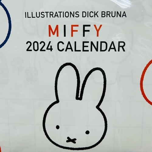 miffy ミッフィー フック付 ウォールカレンダー 2024年 壁掛け カレンダー CALENDAR Dick Bruna 令和6年 日本製 　t0206　_画像5