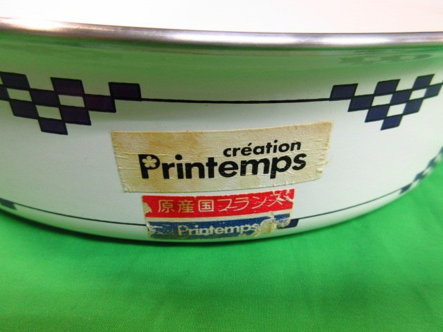 s2244　極美品　未使用　Printemps　フライパン　鍋　ホーロー製　原産国フランス　フタつき　キッチン　インテリア_画像5