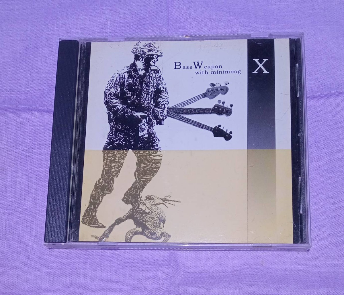 【used・CD】KAERU CAFE / BASSWEAPON X WITH MINIMOOG カエルカフェ サンプリングCD ベース KACA0177の画像1